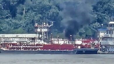 Helicopter Crashes Into Barge on Upper Mississippi River in Missouri