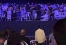 فيديو: فوضى عارمة وإشكال كبير قبل حفل تامر حسني في فوروم دو بيروت
