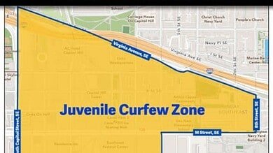 D.C. Juvenile Curfew Enforced in Southwest and Northeast Ahead of Trump Announcement
