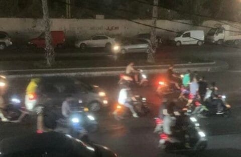 لبنانيون يسرعون في مغادرة البلاد خشية انقطاع طريق المطار