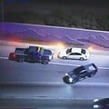 Armed Suspects Involved in Wild Los Angeles Police Chase Carjacking Multiple Vehicles