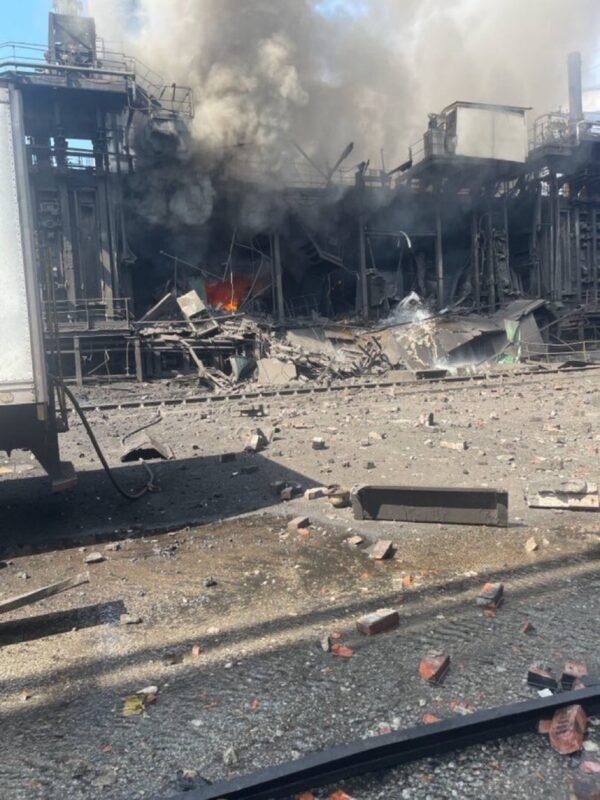 Photo Captures Aftermath of Explosion at U.S. Steel Clairton Coke Works Plant
