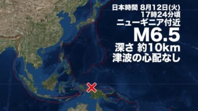 Magnitude 6.5 earthquake hits West Papua, Indonesia