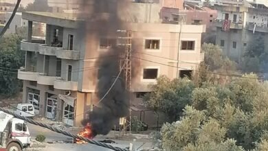 غارة  تستهدف دراجة نارية في بلدة ⁧‫عيترون‬⁩