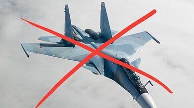 Ukrainian Navy: Russian SU-30 Fighter Crashes in Black Sea Near Snake Island