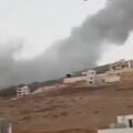 الطيران الحربي يشن غارة على اطراف كفرتبنيت