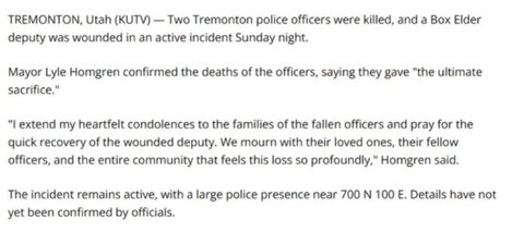 Tremonton Utah shooting