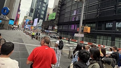  Times Square Bomb Threat Video Update NYPD Confirms Suspicious Package and Suspect Search