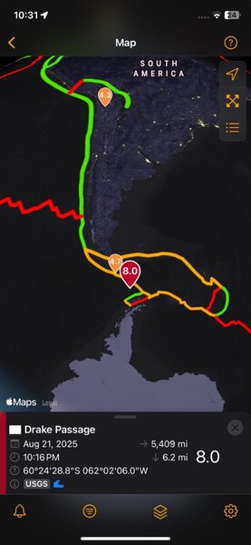 Drake Passage Earthquake