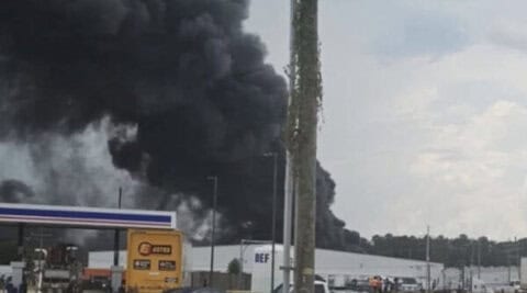 Mandatory Evacuation Ordered in Roseland Louisiana Following Explosion 1 Roseland Louisiana explosion evacuation