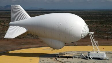 U.S. Border Patrol Deploys Defense Dept. Aerostat for Surveillance in Sanderson, Texas