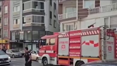 VIDEO: Closer view of the building that collapsed in Balıkesir, Turkey