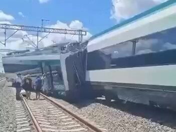 Tren Maya derailment in Izamal