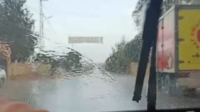 بالفيديو: أمطار غزيرة تهطل على البقاع الشمالي