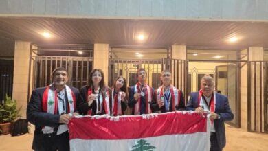 ميدالية فضيَّة و 3 ميداليات برونزيَّة للبنان في أولمبياد الكيمياء العربي العاشر