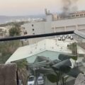 فيديو من مكان سقوط الطائرة المسيّرة في إيلات