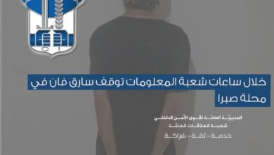 خلال ساعات.. شعبة المعلومات توقف سارق فان في صبرا
