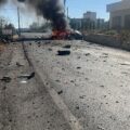 بالفيديو: مسيّرة استهدفت سيارة على طريق قلاويه – خربة سلم