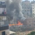 بالفيديو: اندلاع حريق في مدخل جبل البداوي – وادي النحلة
