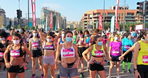 جمعية “بيروت ماراتون” تنقل سباق السيدات إلى جونية حفاظًا على الموعد نفسه 1 جمعية “بيروت ماراتون” تنقل سباق السيدات إلى جونية حفاظًا على الموعد نفسه