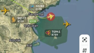 Azerbaijan Airlines Flight J2283 Declares In-Flight Emergency en Route to Nakhchivan