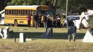Several Injured After School Bus Carrying 29 Students Collides With SUV in Tampa, Florida