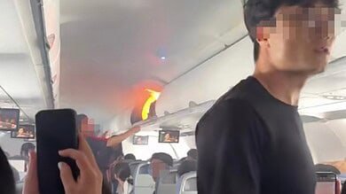 Video: Fire Erupts in Overhead Bin on Air China Flight After Lithium Battery Ignites Mid-Flight