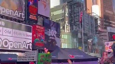 Video: No Kings protests against Trump in NYC