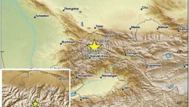 M6 earthquake hits Kazakhstan