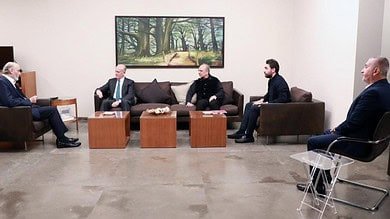 جعجع وريفى يبحثان المستجدات المحلية والإقليمية في معراب