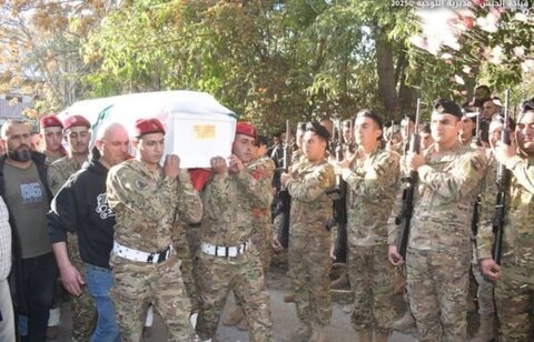 بالصور: تشييع مهيب للمعاون الأول بلال البرادعي يهزّ بعلبك 1 بلال البرادعي