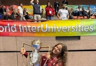 مريان مراد التكلي تحقق إنجازاً لبنانياً عالمياً في السباحة