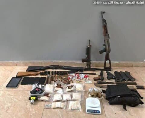 كمين محكم للجيش اللبناني يطيح بأسلحة ومخدرات في عكار 1 عكار