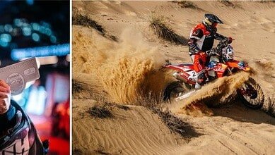 الدراج رفيق عيد يفاجئ عالم الراليات بإنجاز عالمي جديد