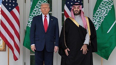 الرئيس الأمريكي دونالد ترامب يستقبل ولي العهد السعودي محمد بن سلمان في واشنطن