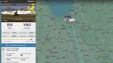 Vilnius Airport closed due to unidentified object over airspace