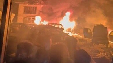 VIDEO: HUGE EXPLOSION REPORTED INSIDE NOWGAM POLICE STATION IN SRINAGAR — OFFICIALS INVESTIGATING