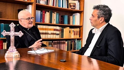 بالفيديو: لقاء مع سيادة المطران غريغوري منصور – بروكلين، نيويورك 1 بالفيديو: لقاء مع سيادة المطران غريغوري منصور – بروكلين، نيويورك