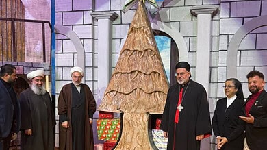 أكبر شجرة ميلاد من الصابون اللبناني تتألق في رومية برسالة وطنية وإنسانية