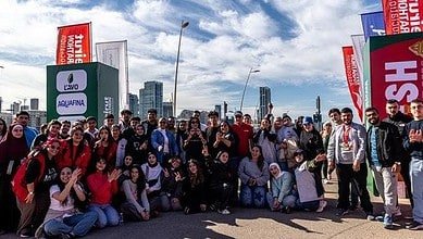 جمعية "بيروت ماراتون" تحتفل بالعيد وتنظم سباق الميلاد في الواجهة البحرية