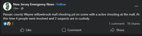BREAKING UPDATE: Four Involved, Two Suspects in Custody After Willowbrook Mall Shooting