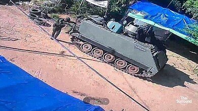 Thai Burapha Task Force Crosses Into Cambodia, Seizes Pairachan Village — Khaosod