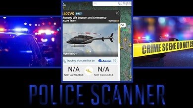 Video: Life-Support Helicopter Airborne During Wallace, Idaho Response