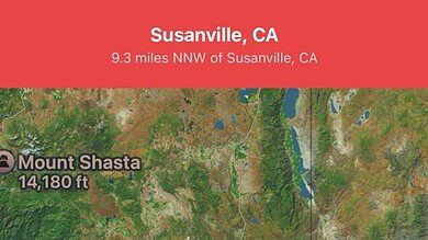 BREAKING: 5.0-Magnitude Earthquake Strikes Near Susanville, California