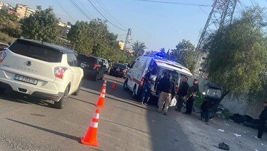 إصابة سائق جرّاء إنزلاق دراجة نارية في عبرا – صيدا