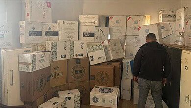 بالفيديو.. بعملية نوعية: إحباط تهريب 25 طن دخان من الأراضي السورية إلى لبنان