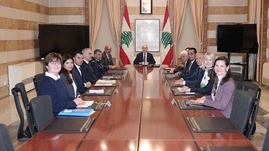 وزير الداخلية عرض مع وفد أممي خطة الحكومة للعودة المنظمة للنازحين السوريين