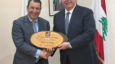 وزير الاتصالات بحث مع إدارة "ألفا" واقع القطاع وخطة تطوير الشبكة