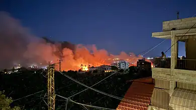 بالفيديو: غارات استهدفت الوادي بين منطقتي المصيلح وتفاحتا والنجارية