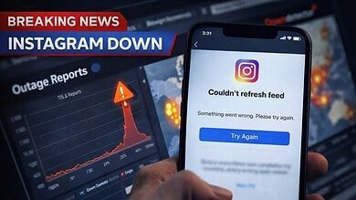 Instagram down as thousands report outages, Downdetector shows